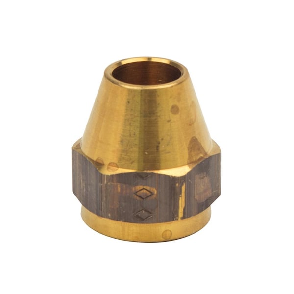 #41-F 3/8 Inch Brass Flare Nut 2/Pack